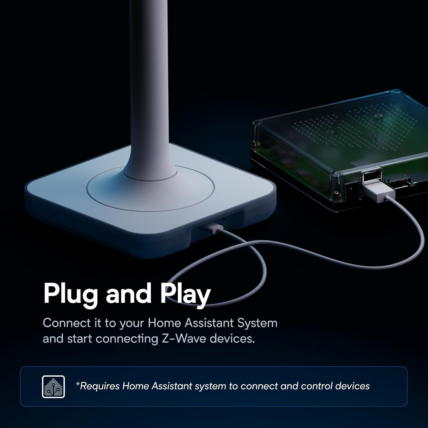 Home Assistant Connect ZWA-2 | Connect Z-Wave devices to Home Assistant | Official Home Assistant Hardware - Image 4