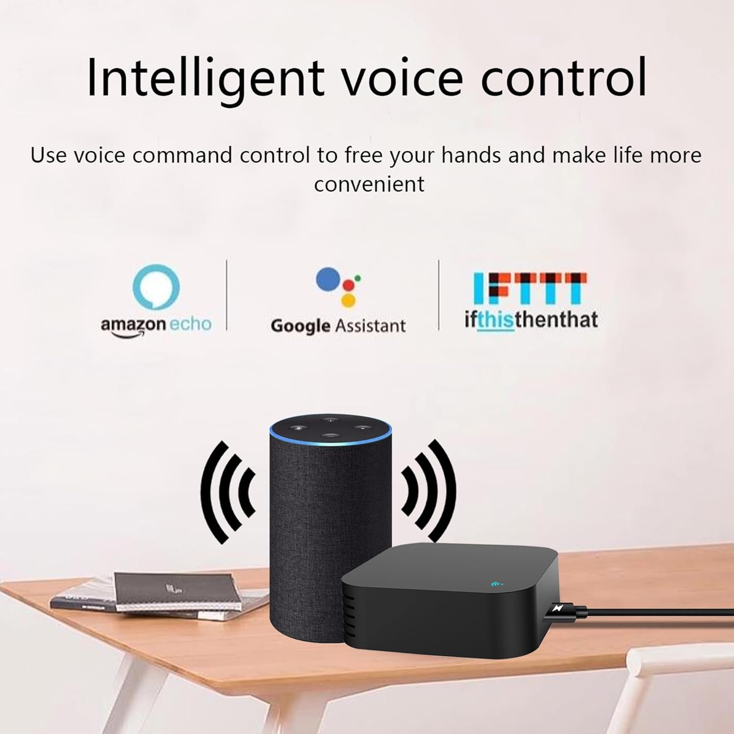 WiFi Universal IR Remote Control,Tuya Smart Hub 360° Remote Control,Alexa Compatible Universal Remotes,Google Home for Home Automation,TV - Image 3